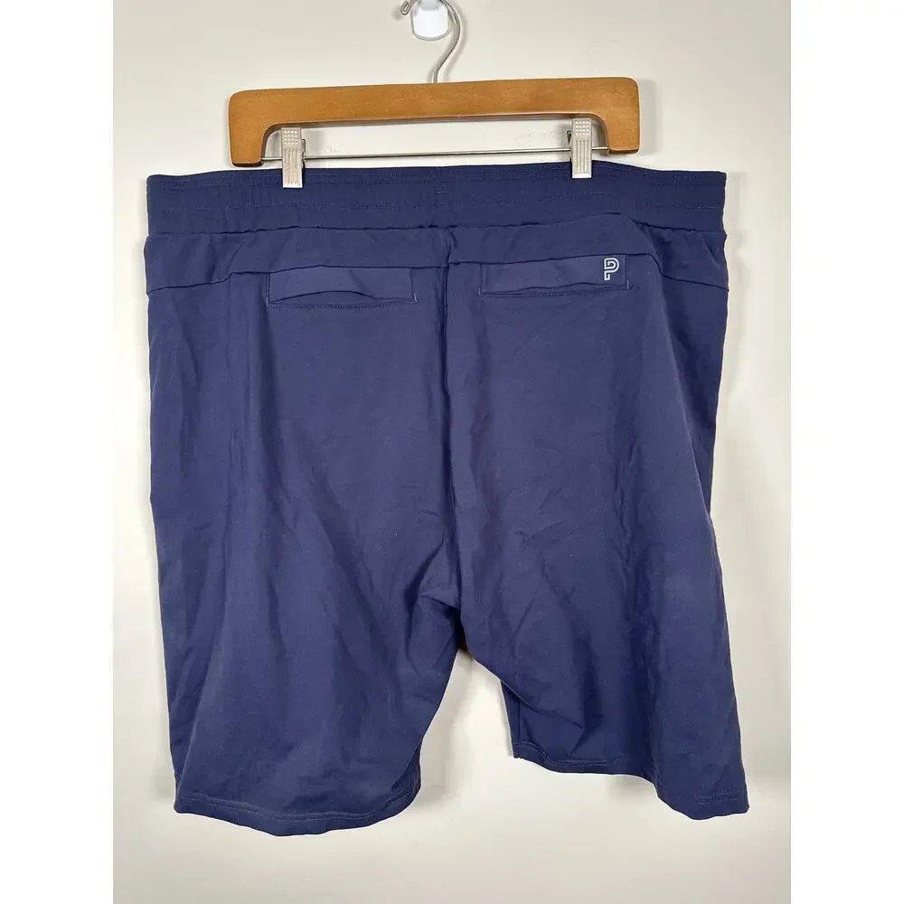 Men's Athletic Shorts — Deep Blue Performance Shorts